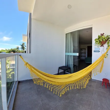 Msflats Paripueira Praia Wifi Ar Cozinha E Varanda Nascente C Rede Exterior photo