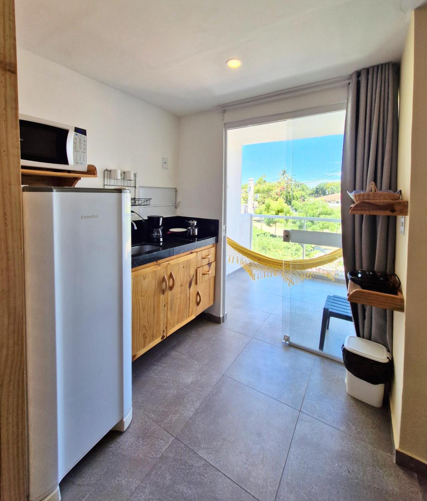 Msflats Paripueira Praia Wifi Ar Cozinha E Varanda Nascente C Rede Apartment