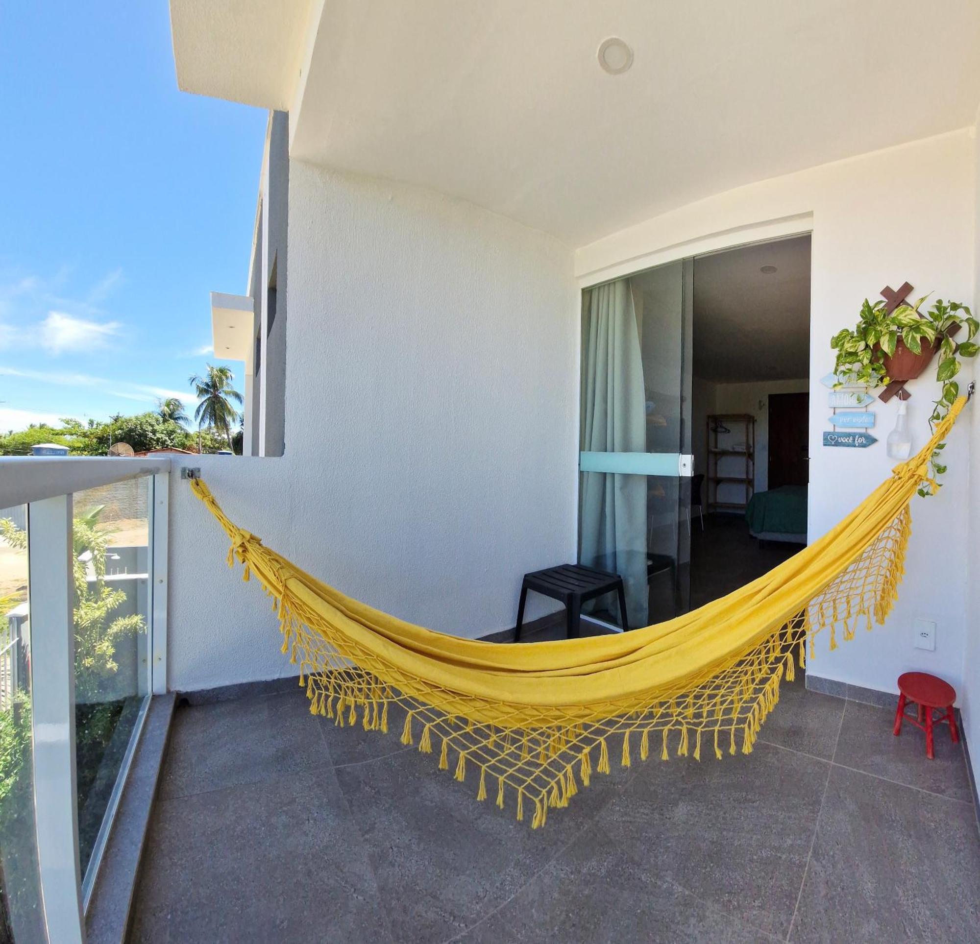 Msflats Paripueira Praia Wifi Ar Cozinha E Varanda Nascente C Rede Paripueira