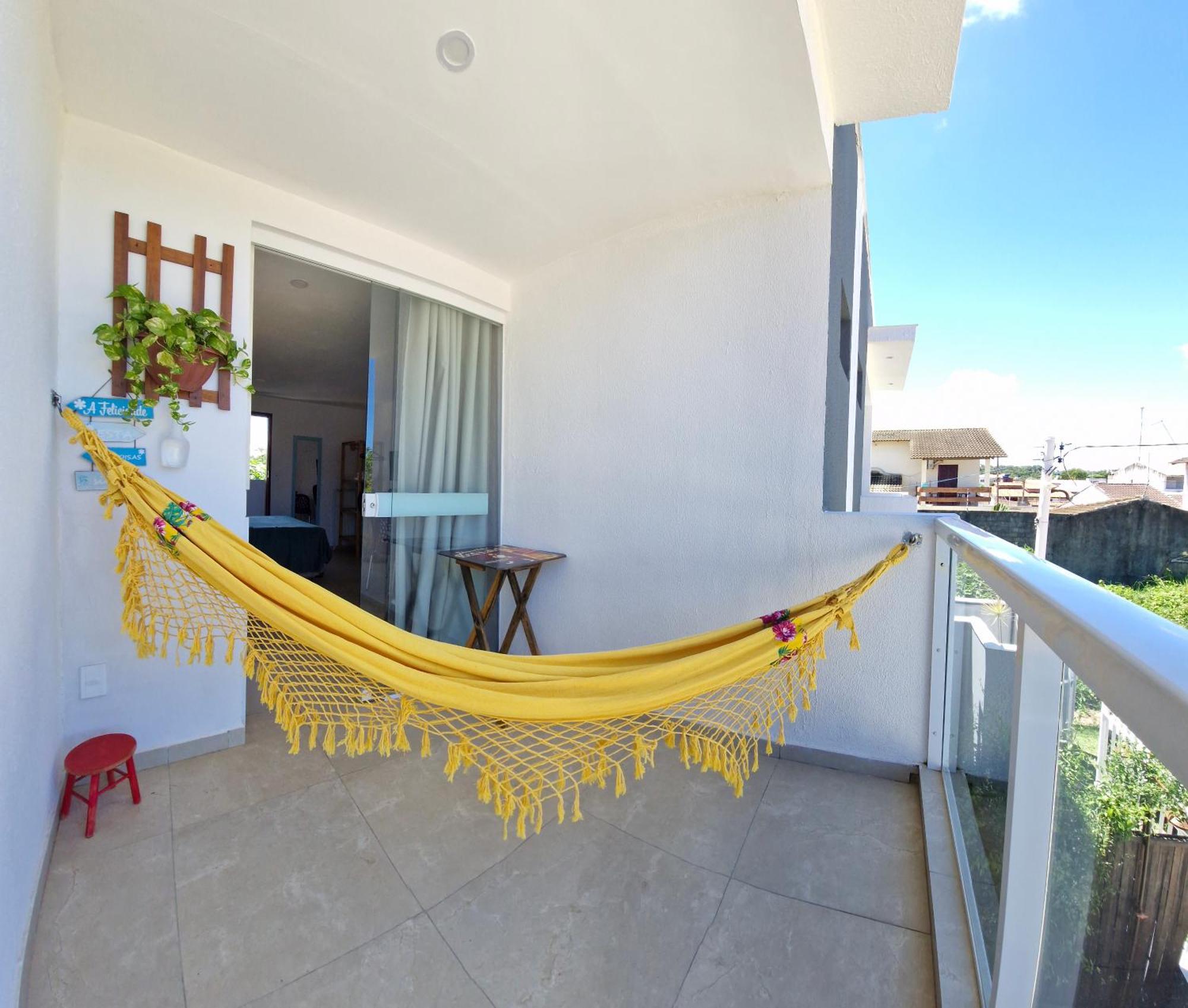 Msflats Paripueira Praia Wifi Ar Cozinha E Varanda Nascente C Rede Apartment Paripueira