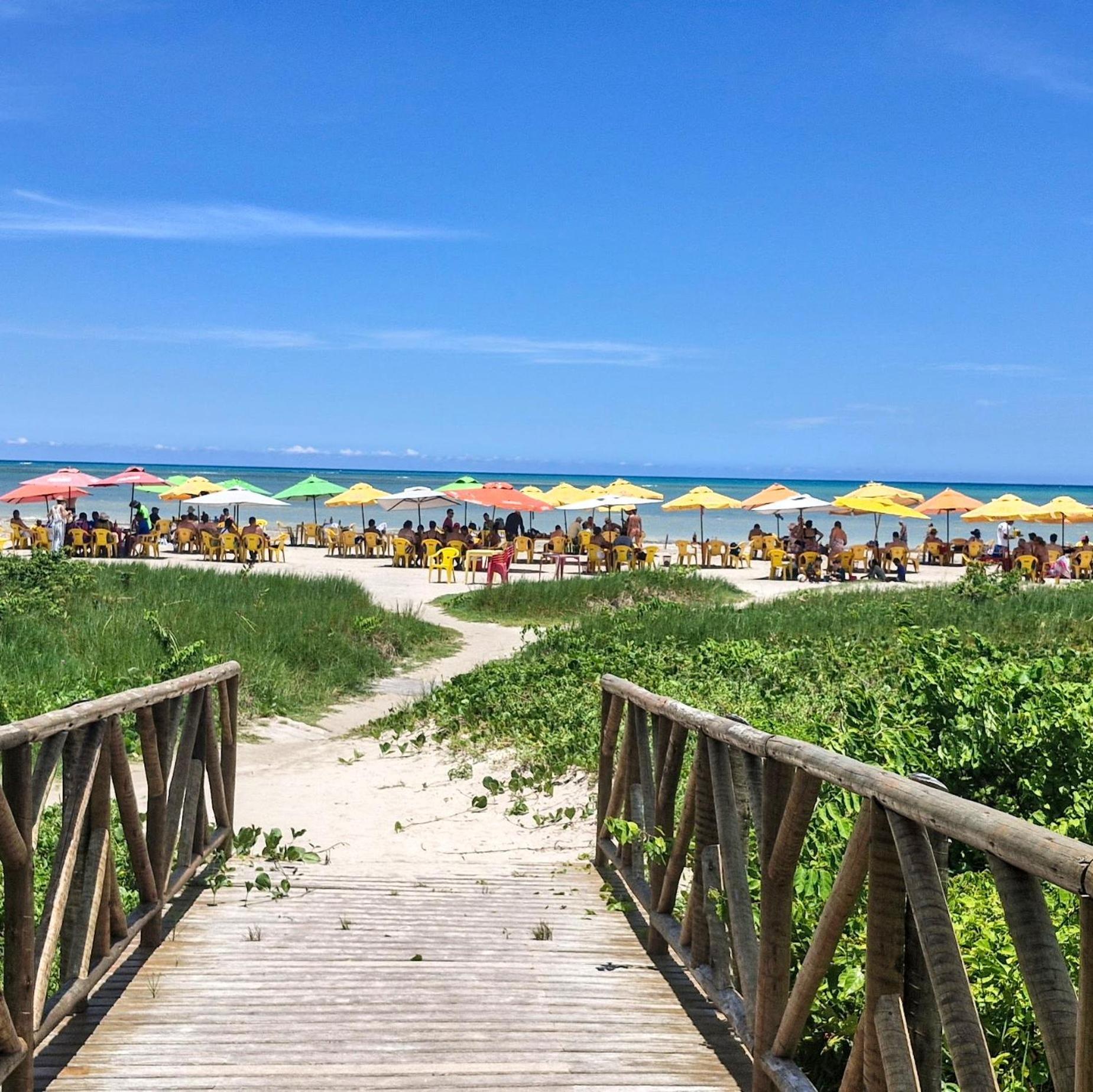 Msflats Paripueira Praia Wifi Ar Cozinha E Varanda Nascente C Rede Apartment Paripueira